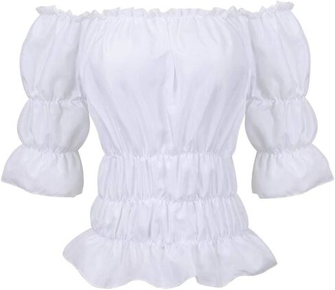 Grebrafan Steampunk Corsets Bustiers Skirt Blouse Set 3 piece Waist Cincher Corset Outfits for Women in Saudi Arabia