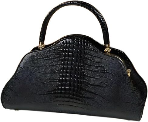 Crocodile Pattern Leather Women's Bag Top-Handle Satchel Crossbody Handbags Portable Purses Shoulder Messenger Bags in Kuwait