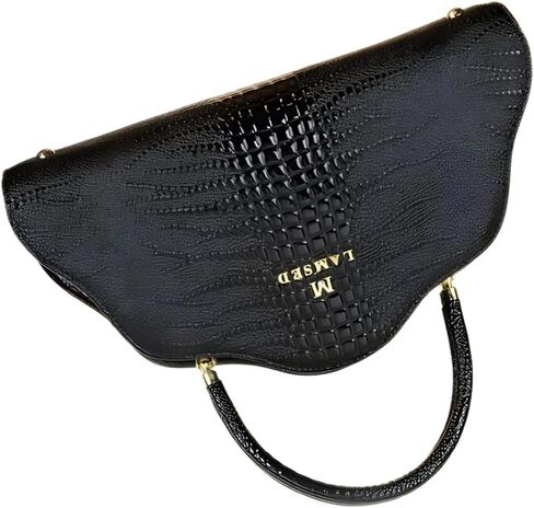 Crocodile Pattern Leather Women's Bag Top-Handle Satchel Crossbody Handbags Portable Purses Shoulder Messenger Bags in Kuwait