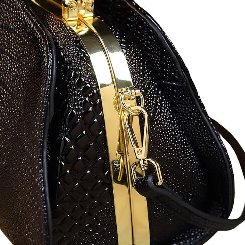 Crocodile Pattern Leather Women's Bag Top-Handle Satchel Crossbody Handbags Portable Purses Shoulder Messenger Bags in Kuwait