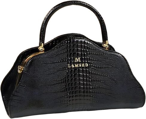 Crocodile Pattern Leather Women's Bag Top-Handle Satchel Crossbody Handbags Portable Purses Shoulder Messenger Bags in Kuwait