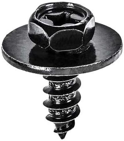 AUVECO # 21837 يناسب Toyota Hex Head Sems Sems ، 6.5-2.5 × 19MM ، 10 مم ، 20 مم مع H. Qty 25. in Kuwait