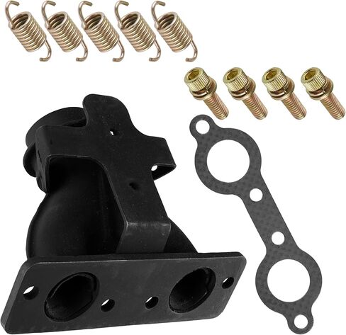 مشعب العادم Caltric مع الحشية والينابيع متوافق مع Polaris Ranger 800 2010 2011 2012-2014 1262138-489 5811511 in Saudi Arabia