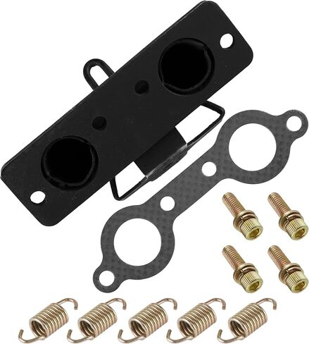 مشعب العادم Caltric مع الحشية والينابيع متوافق مع Polaris Ranger 800 2010 2011 2012-2014 1262138-489 5811511 in Saudi Arabia