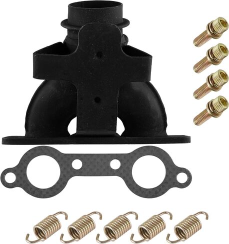 مشعب العادم Caltric مع الحشية والينابيع متوافق مع Polaris Ranger 800 2010 2011 2012-2014 1262138-489 5811511 in Saudi Arabia