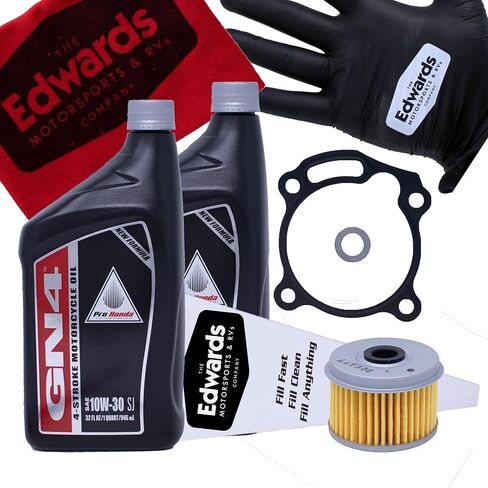 Edwards Oil Change Kit fits 2011-2022 Honda CBR250R/CBR300R ABS Motorcycle in Saudi Arabia