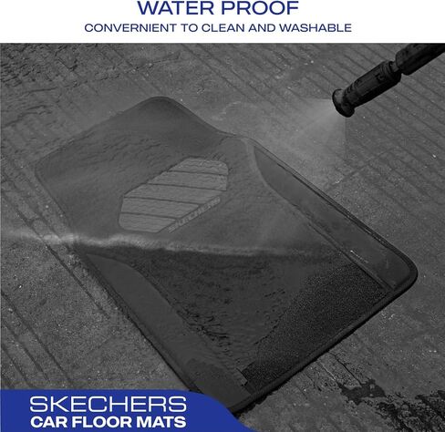 حصيرة أرضية سيارة Skechers ، ومقاومة للماء ، ومقاومة للماء ، وحصير سيارة جلدية ، وحصير أرضية للسيارات مع وسادة كعب مضاد للانزلاق ، وتناسب سيارات الدفع الرباعي ، وسيارات السيدان ، والسيارات ، والشاحنات ، والوردي in Saudi Arabia