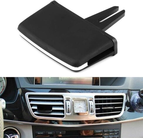 TBEST AIR CLIP ، CAR A/C VENT Outlet Tab Clip Kit لـ W204 2011-2014 ، زر الضغط ، الأسود ، اليدوي in Saudi Arabia