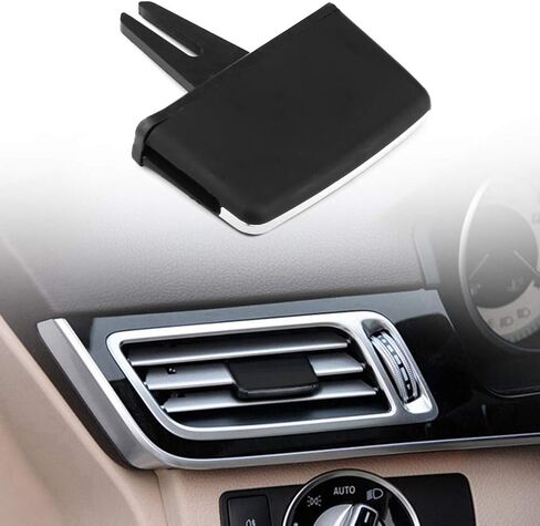 TBEST AIR CLIP ، CAR A/C VENT Outlet Tab Clip Kit لـ W204 2011-2014 ، زر الضغط ، الأسود ، اليدوي in Saudi Arabia
