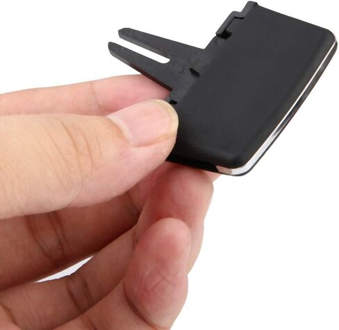 TBEST AIR CLIP ، CAR A/C VENT Outlet Tab Clip Kit لـ W204 2011-2014 ، زر الضغط ، الأسود ، اليدوي in Saudi Arabia