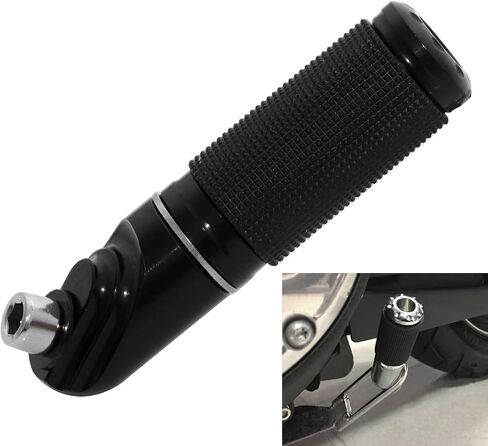 Motorcycle Chrome Kickstand Extension for Harley Dyna Low Rider Super Glide Wide Glide 1991-2017 in Saudi Arabia