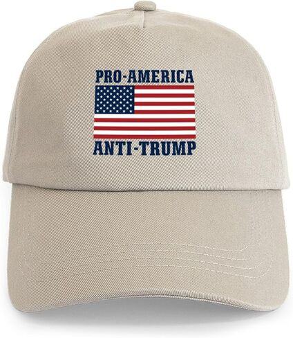 CafePress Pro America Anti Trump Adjustable Baseball Cap in Kuwait