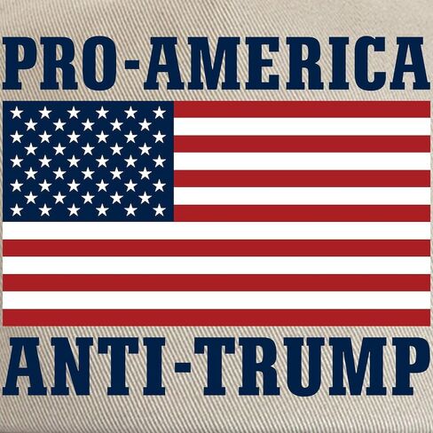 CafePress Pro America Anti Trump Adjustable Baseball Cap in Kuwait