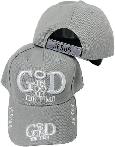 الله جيد طوال الوقت - غطاء بيسبول ثلاثي الأبعاد للجنسين in Kuwait