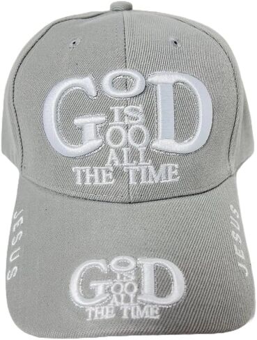 الله جيد طوال الوقت - غطاء بيسبول ثلاثي الأبعاد للجنسين in Kuwait