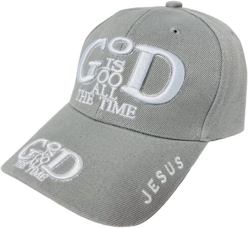 الله جيد طوال الوقت - غطاء بيسبول ثلاثي الأبعاد للجنسين in Kuwait