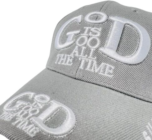 الله جيد طوال الوقت - غطاء بيسبول ثلاثي الأبعاد للجنسين in Kuwait