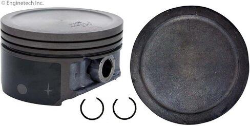 Enginetech P5038 (8) 020 Piston GM 6.0L 364 DISH TOP in Kuwait