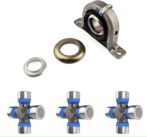 Spicer Rear Driveshaft Carrier Bearing and U Joint Kit Compatible with 1993-1997 Ford F250 in Saudi Arabia