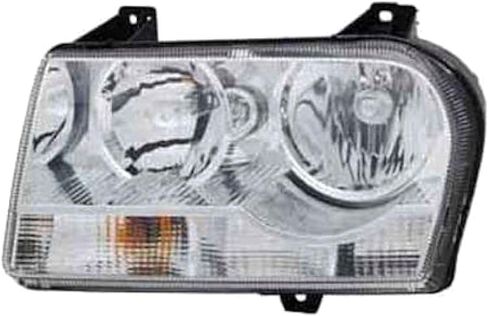 Headlight Headlamp Driver Side Left Clear for Chrysler 300 2009 Composite-Assembly Type 333-1171L-AFN 333-1171L-ACN in Saudi Arabia