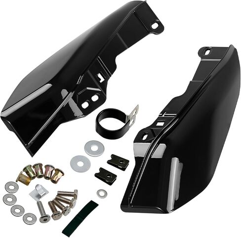 XMT-Moto Chrome Mid-Frame Air Deflector fits for Harley-Davidson Touring and Trike Models Electra Glide Road Glide Road King Street Glide Tri Glide 2009-later in Kuwait