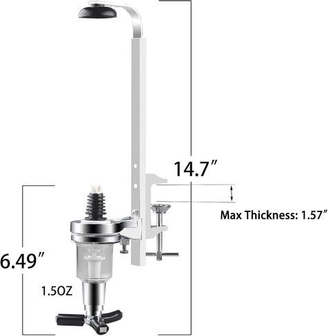 1-Bottle House Liquor Dispenser Wall Mounted Liquor Dispenser Bar Butler Bracket Alcohol Station Whisky Cocktail Tap Home Bar Accessories by GWENBHMTOOL in Saudi Arabia