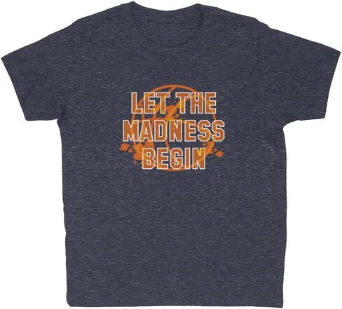 Let The Madness Begin Basketball Kids T-Shirt Youth in Saudi Arabia