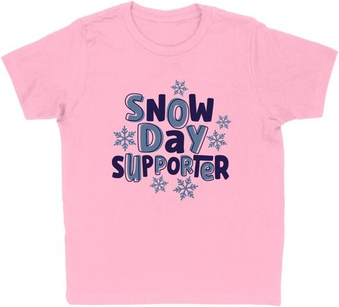 Snow Day Supporter Kids T-Shirt Youth in Saudi Arabia