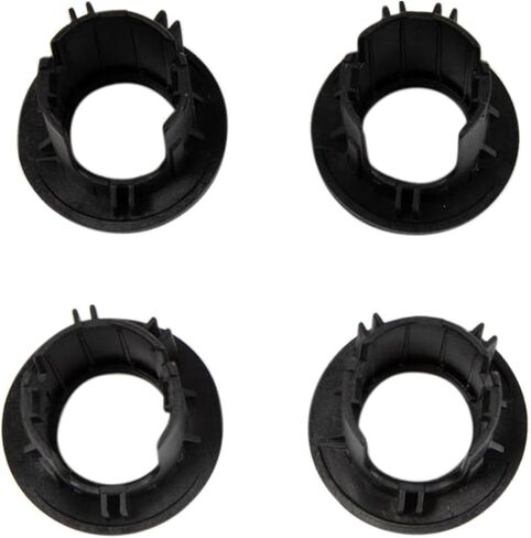 Rear Parking Assist Sensor Bezel Set Plastic Black 4 Piece for Ford for F250 SuperDuty 2017-2019 for F350 SuperDuty 2017-2019 for F450 SuperDuty 2017-2019 for F550 SuperDuty 2017-2019 in Saudi Arabia
