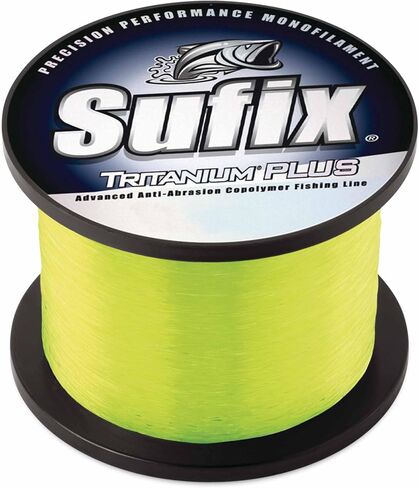 Sufix Tritanium Plus 1-Pound Spool Size Fishing Line (Clear, 17-Pound) in Saudi Arabia
