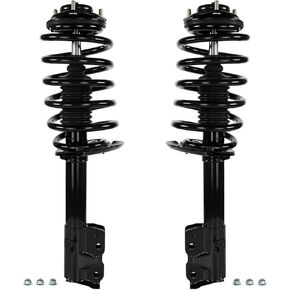 Detroit Axle-2 Struts Front For 2011-2017 Jeep Patriot ، 2012-2017 Compass ، Succipts W/Coil Spring 2013 2014 2015 2016 Repanive STURN STRUCK SESSION in Saudi Arabia