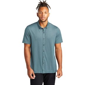 Stretch Pique Full-Button Polo MM1006 in Kuwait