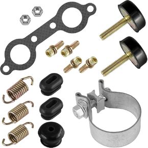 Caltric Exhaust Muffler Silencer Kit Compatible with Polaris RZR 800 / S 800/4 800 EFI 2008 2009 2010-2014 in Saudi Arabia
