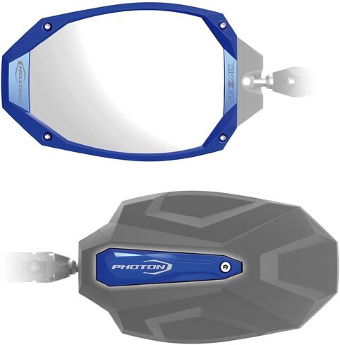 Seizmik UTV Color Trim Kit for Photon Side View UTV Mirrors | Aluminum Bezel and Cap Color Insert Kit | Red in Saudi Arabia