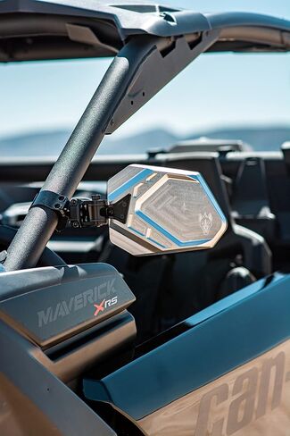 Chupacabra Offroad Road Mirrors (مجموعة من 2) الفضة (1-7/8) in Saudi Arabia
