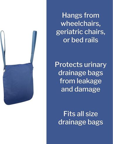 حامل كيس الصرف البولي McKesson على كرسي متحرك أو جنيه أو قضبان السرير ، عدد واحد in Saudi Arabia