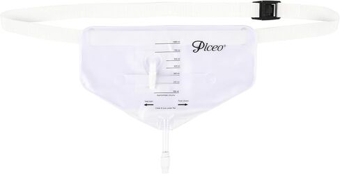 Urine Collection Bag with Waist Belt, 1000 mL (3 Pack) in Kuwait