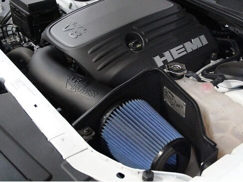 aFe POWER Magnum FORCE Stage-2 Cold Air Intake System w/Pro 5R Filter, #54-12162, Black in Kuwait
