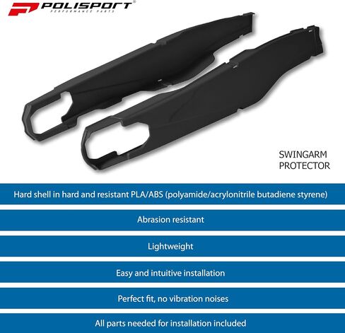 Polisport Swingarm Protector (BLACK) For 11-22 KTM 250SXF in Saudi Arabia