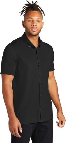 Stretch Pique Full-Button Polo MM1006 in Saudi Arabia