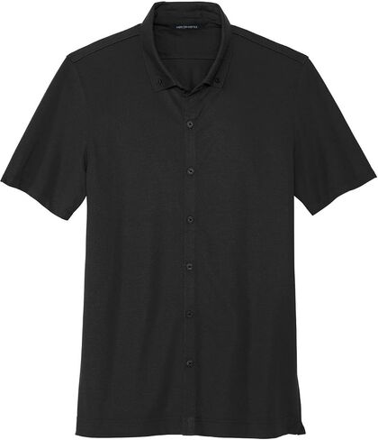 Stretch Pique Full-Button Polo MM1006 in Saudi Arabia