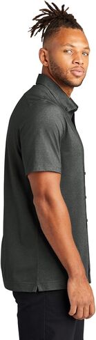 Stretch Pique Full-Button Polo MM1006 in Saudi Arabia