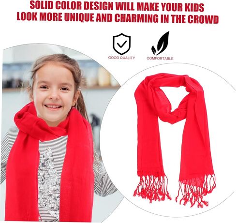 1pc cashmere boy boy girl arcf solid coll neck drapher for boys and girls cold neckerchief soft and material for boy and girls for bold awder in Saudi Arabia