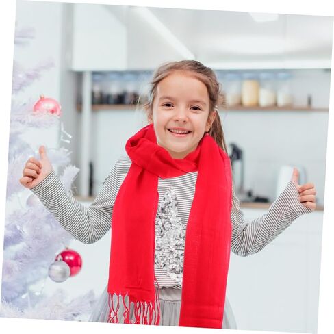 1pc cashmere boy boy girl arcf solid coll neck drapher for boys and girls cold neckerchief soft and material for boy and girls for bold awder in Saudi Arabia