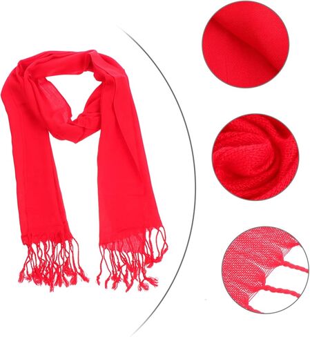 1pc cashmere boy boy girl arcf solid coll neck drapher for boys and girls cold neckerchief soft and material for boy and girls for bold awder in Saudi Arabia