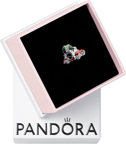 Pandora Festive Car & Christmas Tree Charm ، بدون صندوق in Saudi Arabia