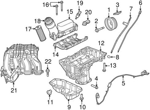 Mopar 68334877AA - Oil Pressure Sender in Saudi Arabia