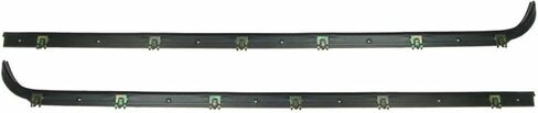 Front Outer Door Window Sweep Rubbers Pair Set of 2 for Ford for Bronco II 1984-1988 for Ranger 1983-1988 12243039 in Saudi Arabia