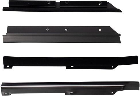 Door Window Weatherstrip Seal Kit 4 Piece for Ford for Mustang GT 83-93 & LX 84-93 in Saudi Arabia