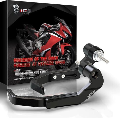 حرس رافعة الدراجات النارية MZS ، حامي مقود فرامل القابض الأسود متوافق مع CBR600RR CBR1000RR CBR500R CBR650R CBR300R CBR250R CB1000R CB500F CB500X CB300F CB300R in Saudi Arabia